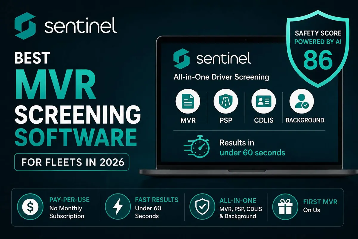 Best MVR Screening Software for Fleets in 2026